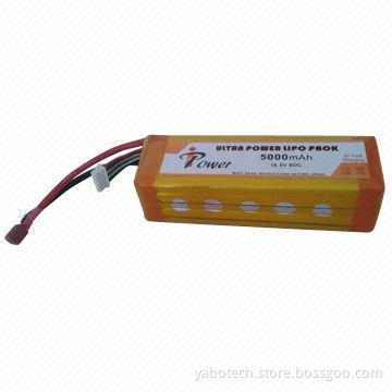 5000mAh 6s 22.2V 35C Li-polymer Battery Pack